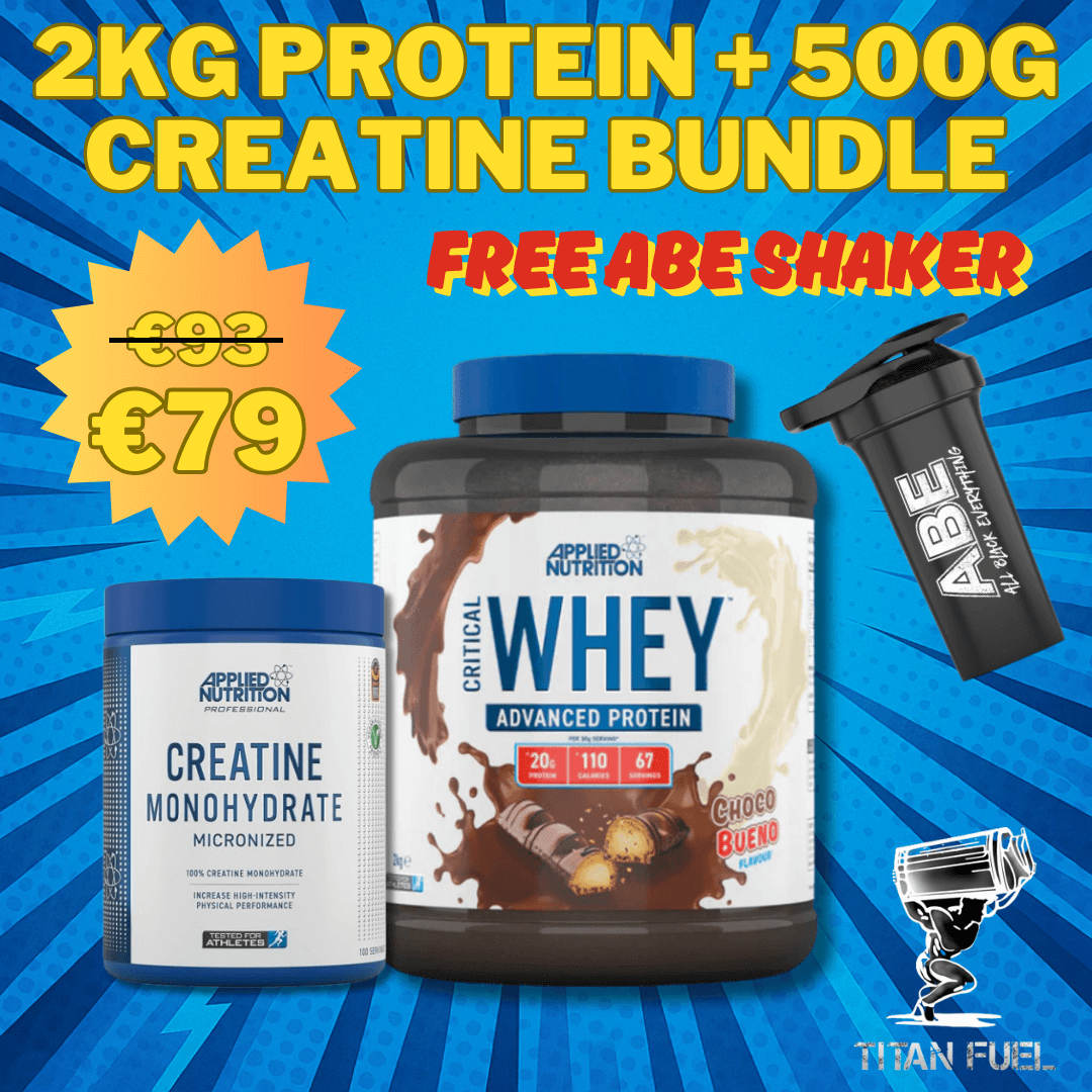 Applied Nutrition Critical Whey & Creatine 500g Bundle - Titan Fuel | Malta