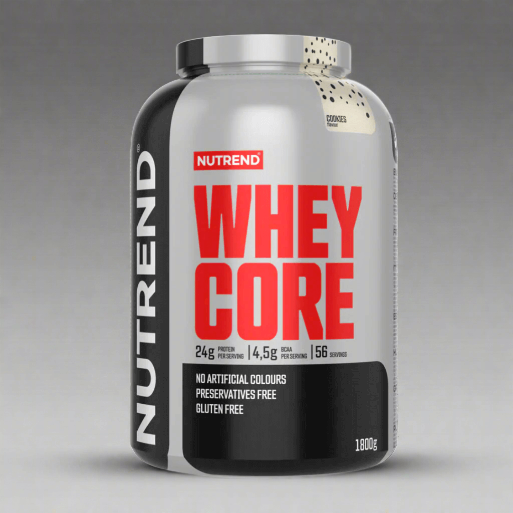 Nutrend Whey Core, Cookies - 1800 grams - Titan Fuel | Malta
