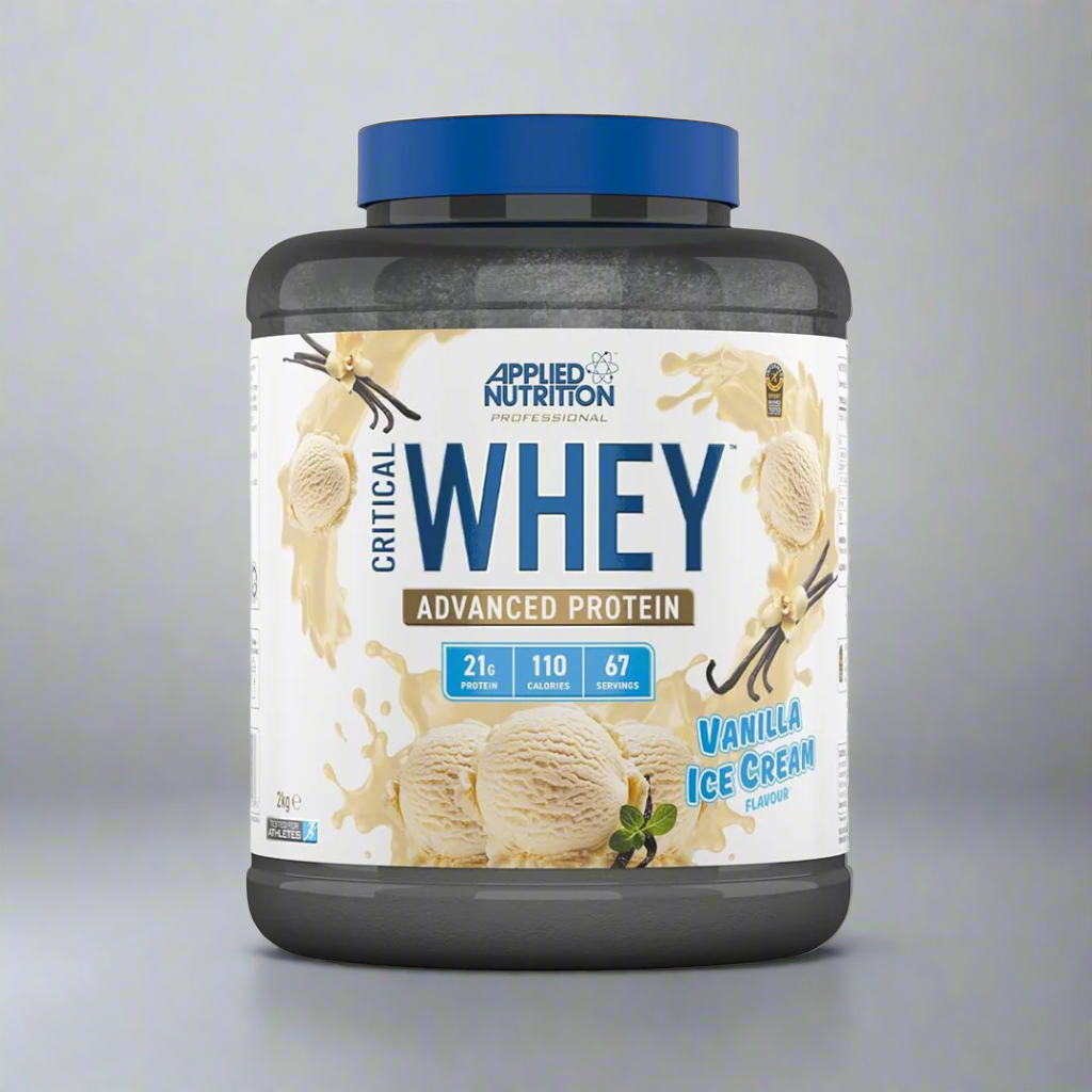 Applied Nutrition Critical Whey protein Vanilla Ice Cream 2Kg - TITAN FUEL Malta