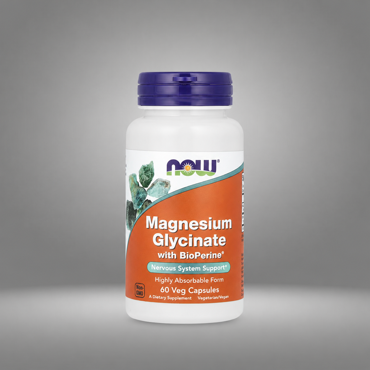 NOW Foods, Magnesium Glycinate With BioPerine - 60 VCaps