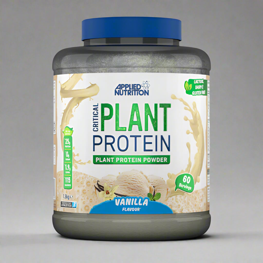 critical plant protein vanilla 1.8 kg Applied Nutrition - TITAN FUEL Malta