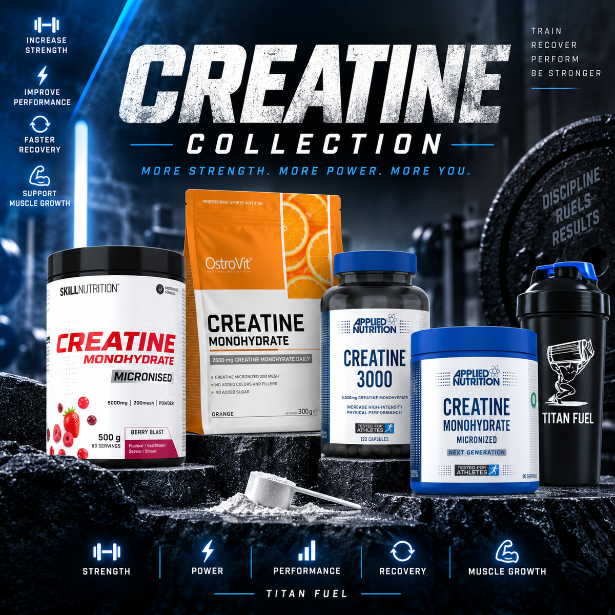 Creatine TITAN FUEL Malta