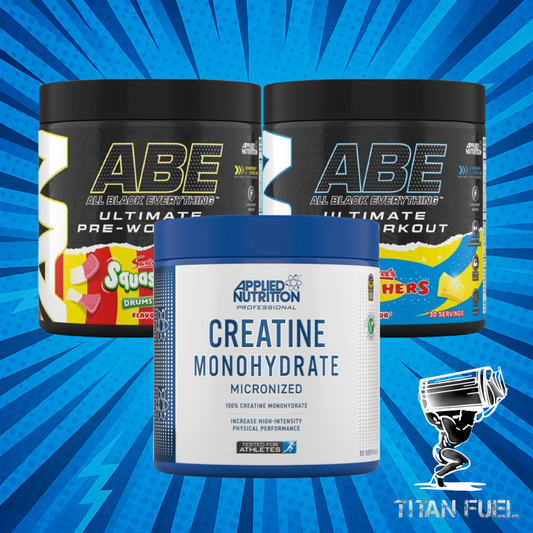2 ABE Pre workout +Creatine Exclusive Offer - TITAN FUEL Malta