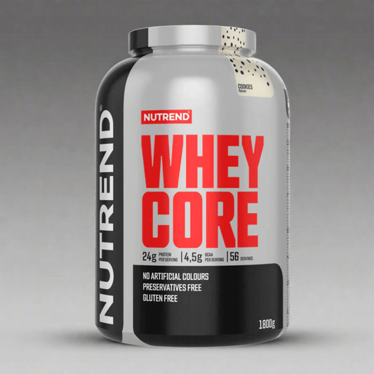 Nutrend Whey Core, Cookies - 1800 grams - Titan Fuel | Malta