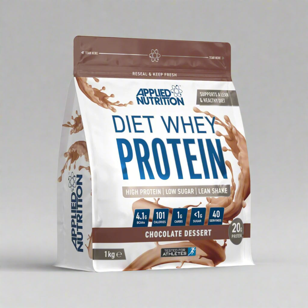 Diet Whey Protein 1kg Applied Nutrition Chocolate Dessert - TITAN FUEL Malta